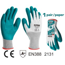 TOTAL ΓΑΝΤΙΑ LATEX ΕΡΓΑΣΙΑΣ ΕΝΙΣΧΥΜΕΝΑ (TSP13106-XL) TOTAL ΓΑΝΤΙΑ LATEX ΕΡΓΑΣΙΑΣ ΕΝΙΣΧΥΜΕΝΑ (TSP13106-XL)