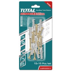 TOTAL ΣΕΤ ΒΙΔΕΣ ΜΕ ΒΙΣΜΑΤΑ 5 Χ 50mm (WJSPK5005512) TOTAL ΣΕΤ ΒΙΔΕΣ ΜΕ ΒΙΣΜΑΤΑ 5 Χ 50mm (WJSPK5005512)