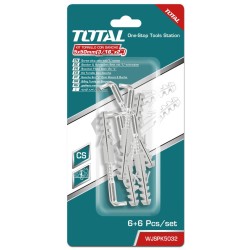 TOTAL ΣΕΤ ΣΤΡΑΒΟΚΑΡΦΑ ΒΙΔΩΤΑ ΜΕ ΒΙΣΜΑΤΑ 5mm (WJSPK5032) TOTAL ΣΕΤ ΣΤΡΑΒΟΚΑΡΦΑ ΒΙΔΩΤΑ ΜΕ ΒΙΣΜΑΤΑ 5mm (WJSPK5032)