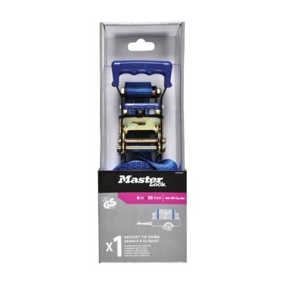 Iμάντας 6m με κάστανια και λαβές PVC ΜASTER ECO, MASTERLOCK Iμάντας 6m με κάστανια και λαβές PVC ΜASTER ECO, MASTERLOCK