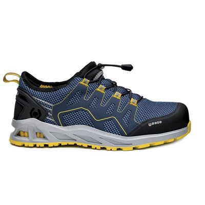 Παπούτσια ασφαλείας K-WALK S1P HRO SRC Νο46 μαύρο/μπλε/κίτρινο, BASE