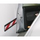 Αυτοκόλλητο προστασίας αυτοκινήτου - γκαράζ λευκό/κόκκινο, FIXOMOLL