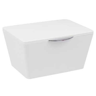 Κουτί Μπάνιου με καπάκι Brasil λευκό 19X15,5X10,WENKO