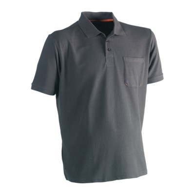 Leo polo short sleeves GREY XXL