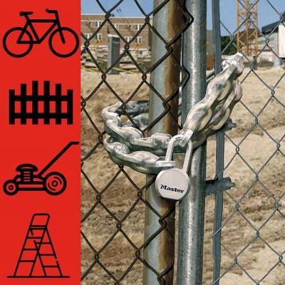 Ατσάλινη αλυσίδα με κάλυμμα βινυλίου 1,00m Φ10mm, MASTERLOCK Ατσάλινη αλυσίδα με κάλυμμα βινυλίου 1,00m Φ10mm, MASTERLOCK