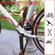 Κλειδαριά ποδηλάτου συρματόσχοινο 180cm σε διάφορα χρώματα, MASTERLOCK