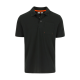 Leo polo short sleeves BLACK L