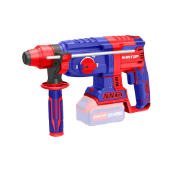 Σκαπτικό περιστροφικό πιστολέτο μπαταρίας Brushless με 3 τρυπάνια και 1 σκαρπέλο Emtop Σκαπτικό περιστροφικό πιστολέτο μπαταρίας Brushless με 3 τρυπάνια και 1 σκαρπέλο Emtop